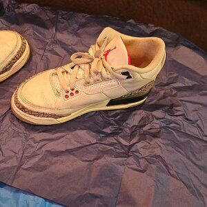Jordan 3 Retro white Cement 5Y